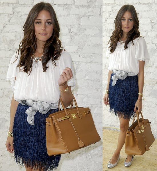 Olivia Palermo attends the Markus Lupfer Presentation during the Mercedes Benz Fashion Week Spring/Summer 2011