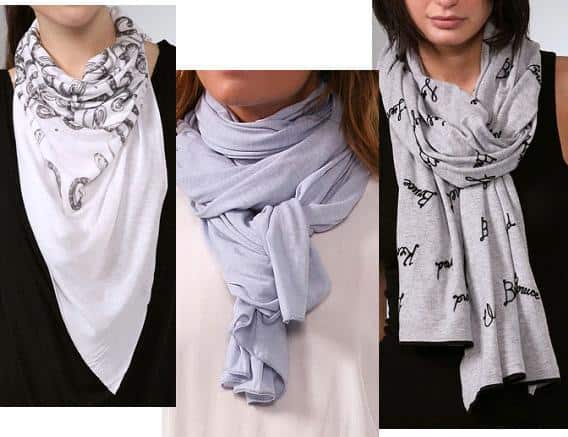 stretch scarves American Retro Snake Scarf / Tilo Jersey Knit Scarf / American Retro Dylan Scarf