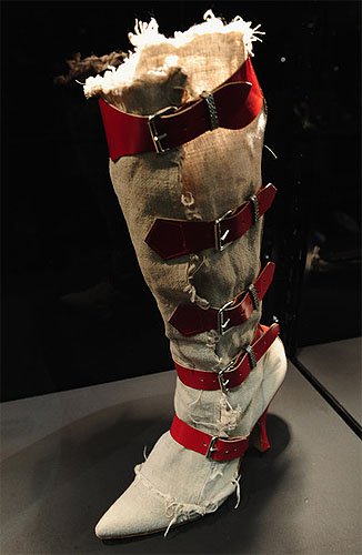 Vivienne Westwood Linen Pirate Boots Linen Pirate Boots from 1998