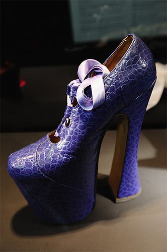 Vivienne Westwood Mock-Crock Elevated Gilllies Mock-Croc Elevated Gillies from 1993
