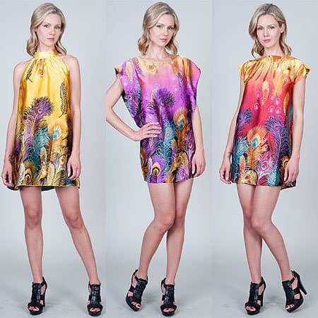 Classique colorful mini dresses Classique colorful mini dresses