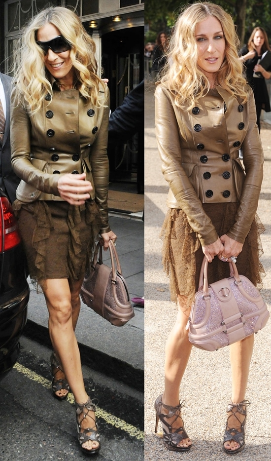 Sarah Jessica Parker London Fashion Week Sarah Jessica Parker at the Burberry Prorsum Spring/Summer 2011 fashion show