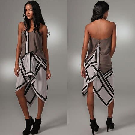 BCBG Max Azria Geometric Colorblock Dress BCBG Max Azria Fall 2010 RTW Geometric Colorblock Dress