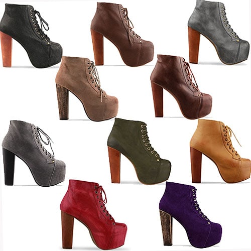 Jeffrey Campbell Lita Boots in all colors All the colors of the Jeffrey Campbell 'Lita' boots