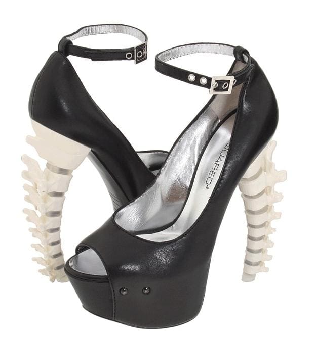 dsquared2 peep toe mary janes Dsquared2 Spinal Cord Peep Toe Pumps