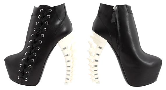dsquared 2 bootie 6 Dsquared2 Spinal Cord Platform Booties