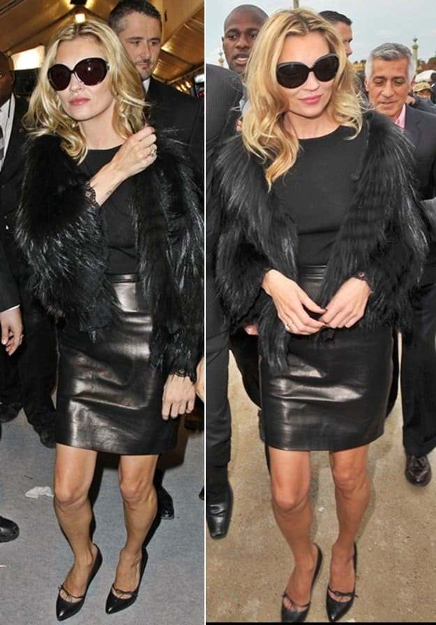 Kate Moss at Paris Fashion Week Ready to Wear Spring/Summer 2011- Christian Dior, October 1, 2010 Kate Moss attends the Christian Dior Ready to Wear Spring/Summer 2011 show during Paris Fashion Week at Espace Ephemere Tuileries on October 1, 2010 in Paris, France