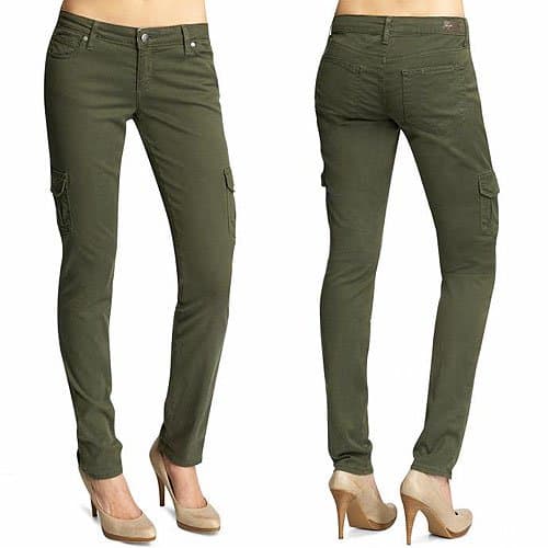 Paige Premium Denim Layne Cargo in Jungle PAIGE Layne Cargo Pants