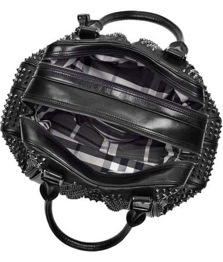 Burberry Shoes Accessories 'Knight' Studded Leather Bag