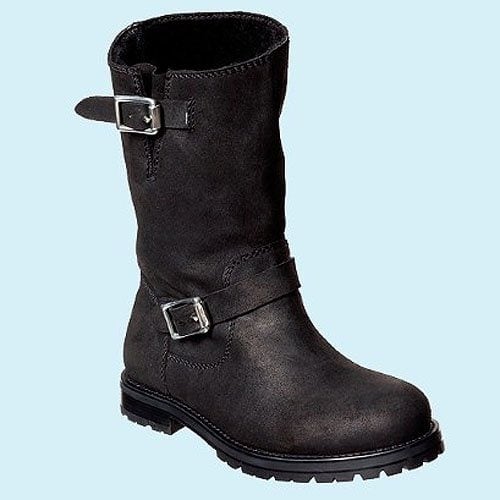 Jimmy Choo men's Biker Boots A rugged yet refined Jimmy Choo black leather biker boot, featuring silver buckle details and a sturdy sole for an effortlessly cool edge