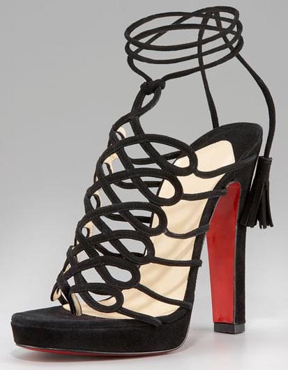 Christian Louboutin 'Salsbourg' Suede Sandal