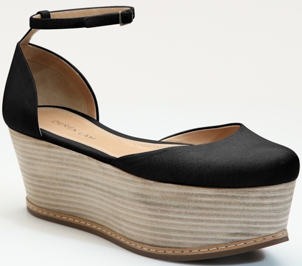 Derek Lam Stacked Wedge Platform Pumps