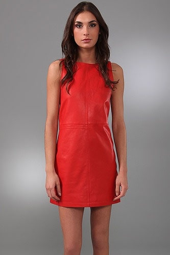 Jenni Kayne Leather Mini Shift Dress Jenni Kayne Leather Mini Shift Dress