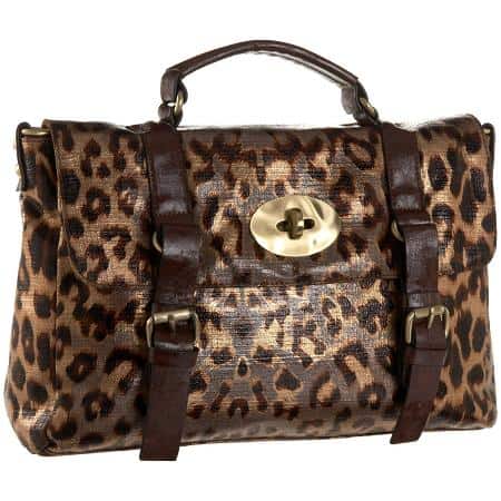 melie bianco gwen leopard satchel Melie Bianco Gwen Leopard Satchel