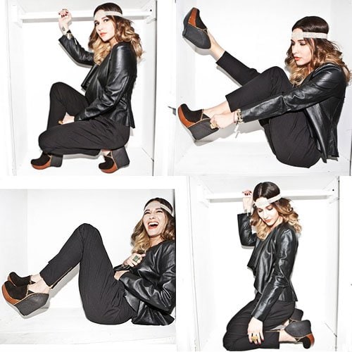 The Little Black List and Kron Kron Tess Pare-Mayer of The Little Black List for Kron by KronKron shoes