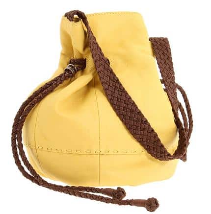 the sac indio leather drawstring Leather The Sak Indio Bucket Drawstring Bag