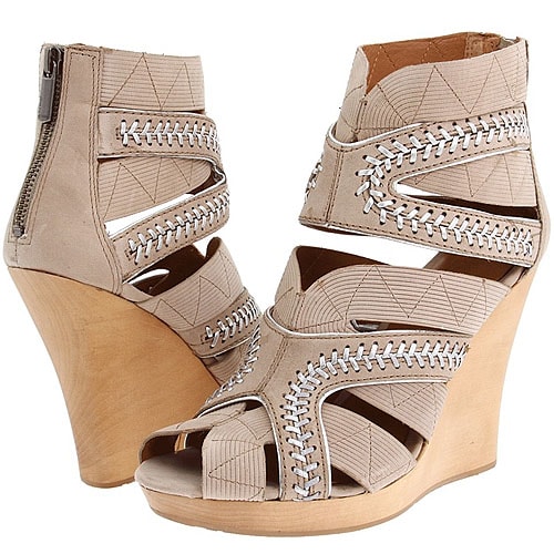 DKNY Dacey wedges Maori-Inspired DKNY 'Dacey' Wedges