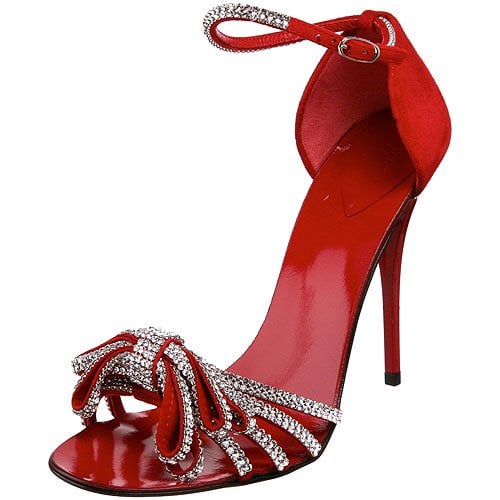 Giuseppe Zanotti I00163 Ankle Strap Sandal Red Giuseppe Zanotti ankle-strap sandals