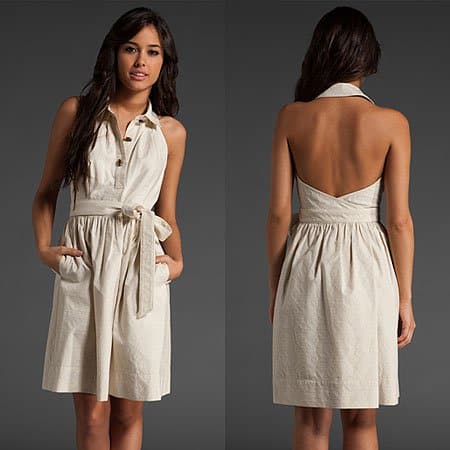 Milly Kalahari Backless Day Dress