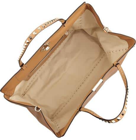 valentino rockstud leather bag Valentino 'Rockstud' leather shoulder bag