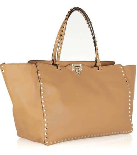 valentino rockstud leather bag Valentino 'Rockstud' Leather Shoulder Bag