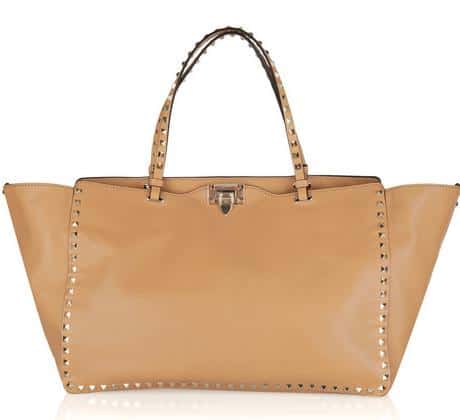 valentino rockstud leather bag Valentino 'Rockstud' Leather Shoulder Bag