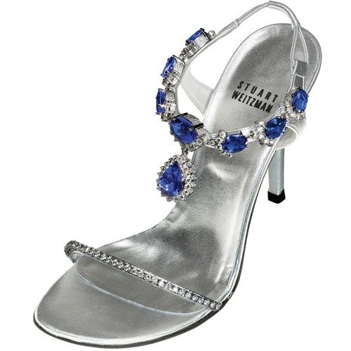 Stuart Weitzman and Le Vian tanzanite evening sandals Stuart Weitzman and Le Vian Tanzanite Evening Sandals