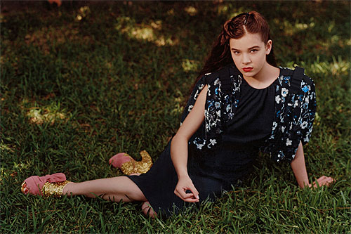 Hailee Steinfeld Miu Miu Fall Winter 2011 ad campaign Hailee Steinfeld's Miu Miu Fall/Winter 2011 ad campaign