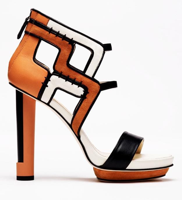 Burak Uyan Color Block Spring 2011 Sandals Burak Uyan Color Block Spring 2011 Sandals