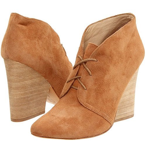 Matt Bernson Mesa Matt Bernson Mesa stacked blade heel lace-up bootie in tan suede