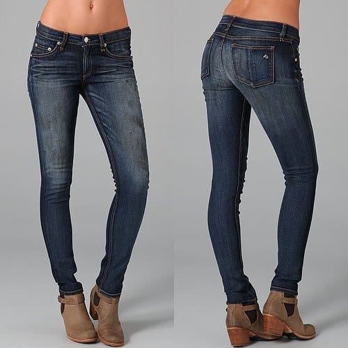 Rag Bone skinny jeans Rag Bone Skinny Jeans in Oil Stain