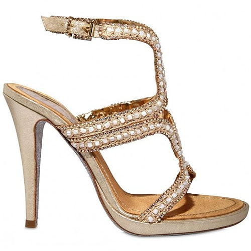 Rene Caovilla mother of pearl Swarovski crystal sandals Rene Caovilla Mother of Pearl Swarovski Crystal Sandals