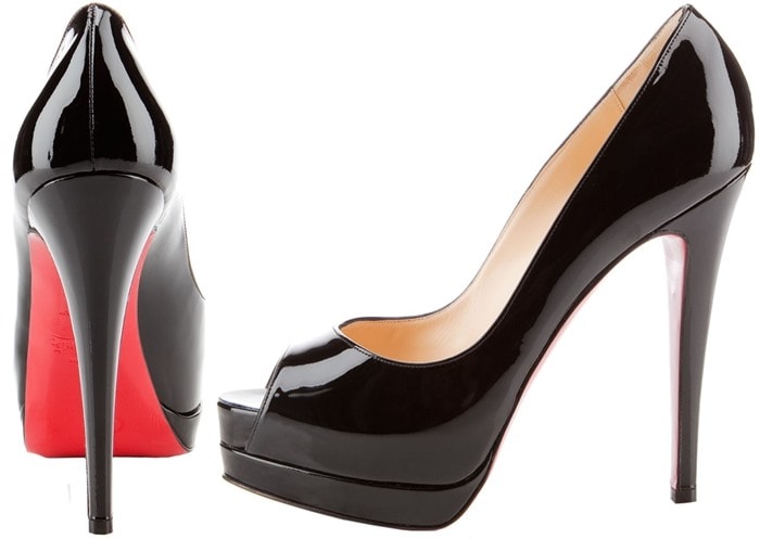 Christian Louboutin Black Altadama Pumps