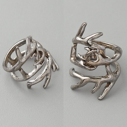 House of Harlow 1960 Antler wrap ring House of Harlow 1960 Antler wrap ring in silver