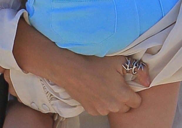 Nicole Richie's silver House of Harlow 1960 ring