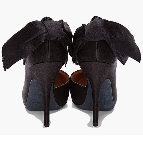 Lanvin satin bow pumps Lanvin's Satin Bow Pumps: A Statement of Sophistication and Style