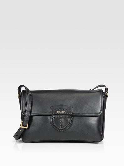 prada messenger black Prada Pattina Messenger in Black