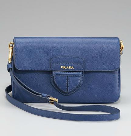 prada saffiano crossbody Prada Saffiano Crossbody in Blue