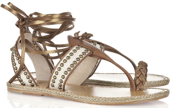 Christian Louboutin 'Hola Chica' Flat Sandals