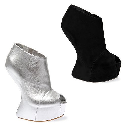 Giuseppe Zanotti heel-less open toe booties Giuseppe Zanotti heel-less open toe booties