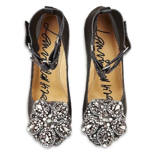 Lanvin Tyrone in Black Upper Black Crystal-Embellished Lanvin 'Tyrone' Pumps