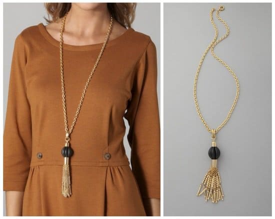 tassel necklace Lee Angel Jewelry Tassel Necklace