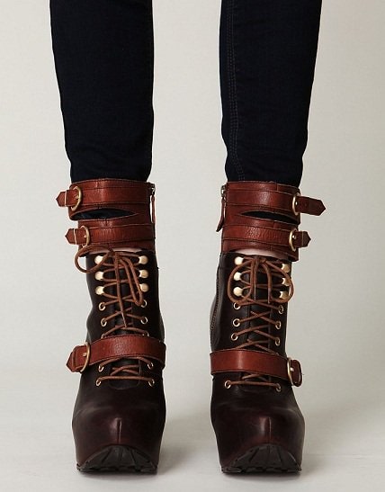 miista andee buckled boots Miista 'Andee' Platform Buckle Boots