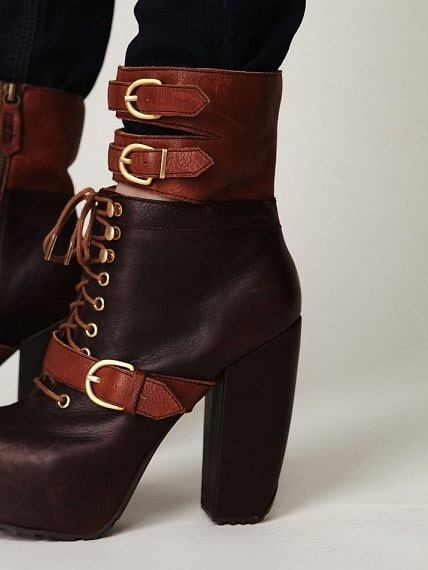 miista andee buckled boots Miista 'Andee' Platform Buckle Boots
