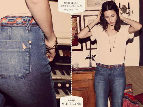 MiH Marrakesh kick flare jeans MiH Marrakesh Kick Flare Jeans in Colony