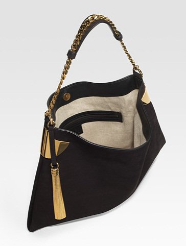 Gucci 1970 Medium Nubuck Shoulder Bag Gucci 1970 Medium Nubuck Shoulder Bag