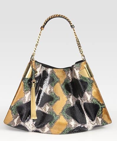 Gucci 1970 Medium Python Shoulder in Natural Gucci 1970 Medium Python Shoulder in Natural