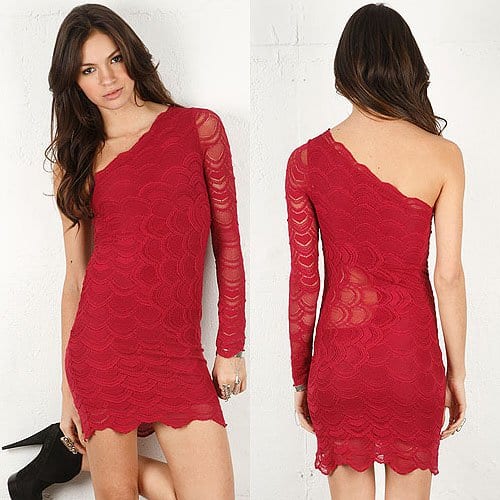 Nightcap Clothing Victorian lace one sleeve dress Nightcap Clothing Victorian Lace One Sleeve Dress