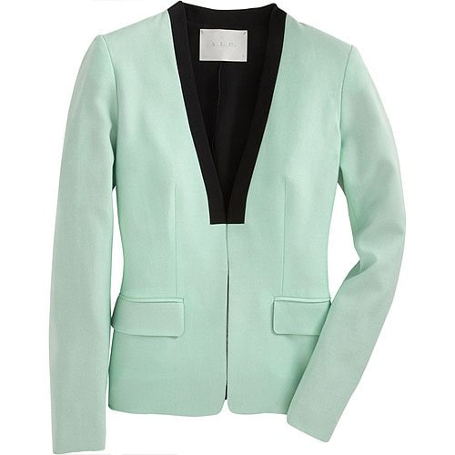 A.L.C. Zoe blazer A.L.C. 'Zoe' Blazer Jacket in Mint Green