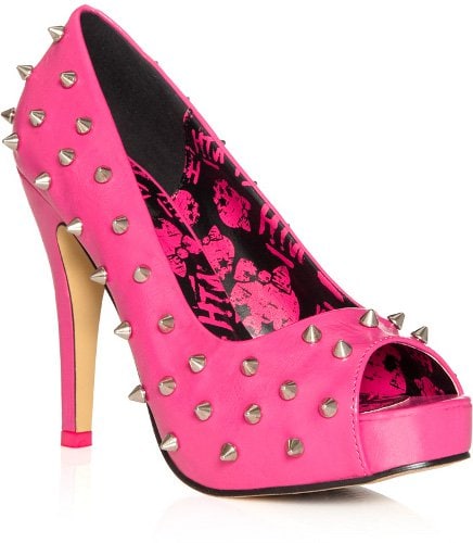 Abbey Dawn 'WTH' in Fuchsia Abbey Dawn WTH Pumps in Fuchsia